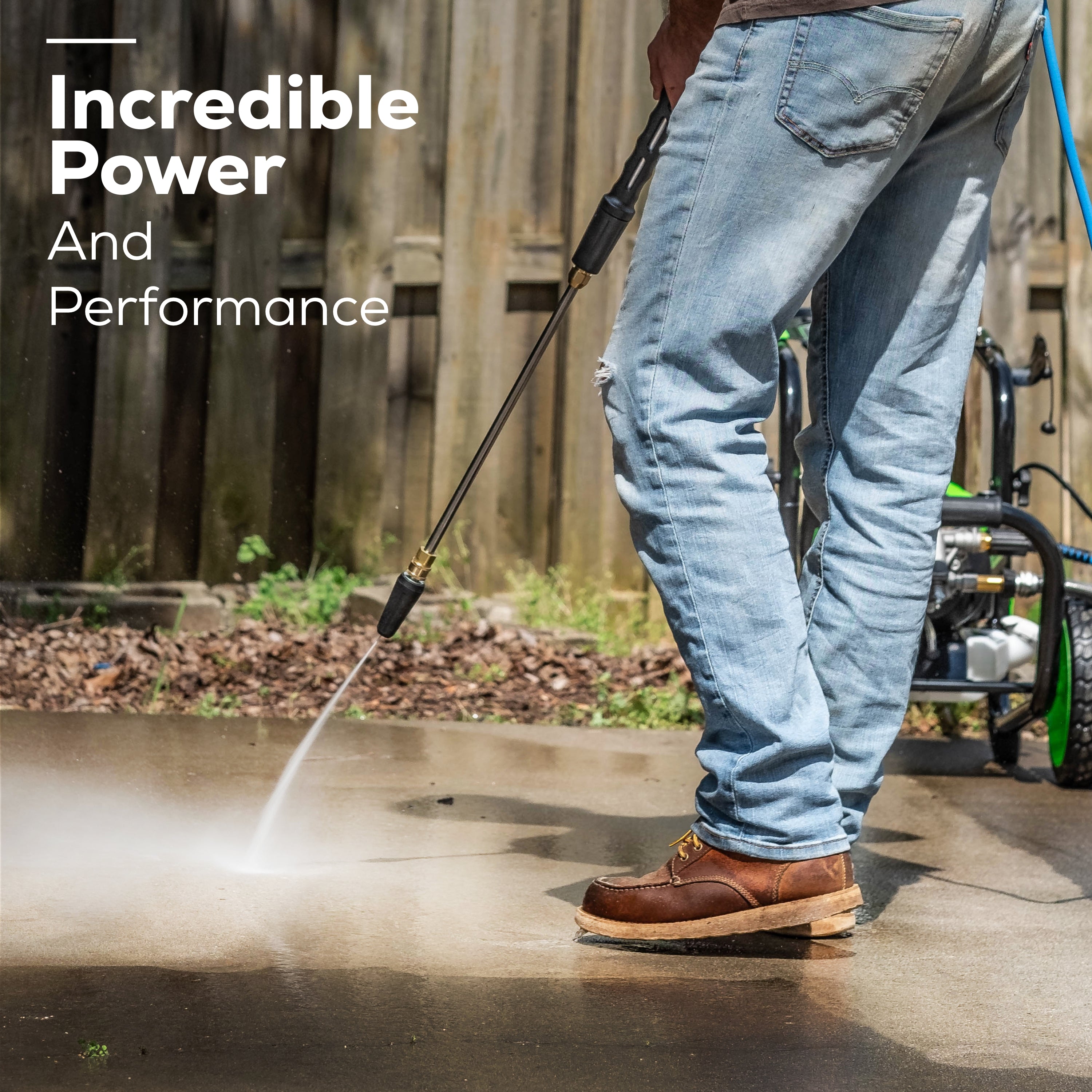 2700 PSI 2.3 GPM Cold Water Electric Pressure Washer