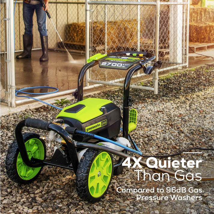 2700 PSI Pressure Washer w/ 15" Surface Cleaner & Extension Combo Kit