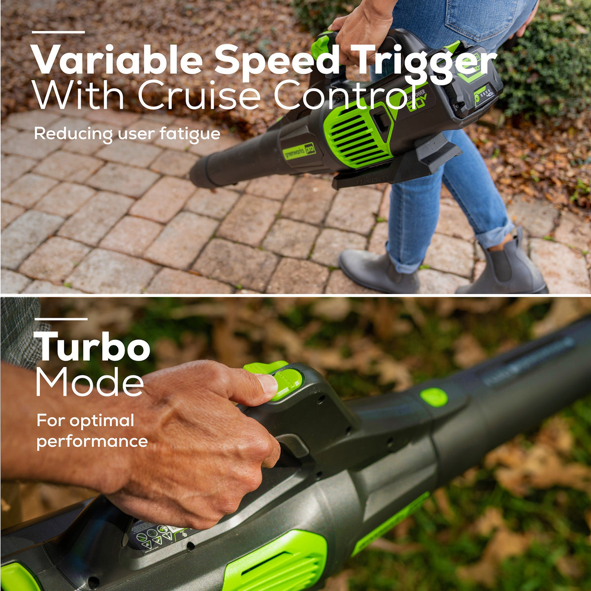 60V 610 CFM Cordless Battery Leaf Blower & Gutter Cleaning Kit Combo Kit w/ 2.5Ah Battery & Rapid Charger