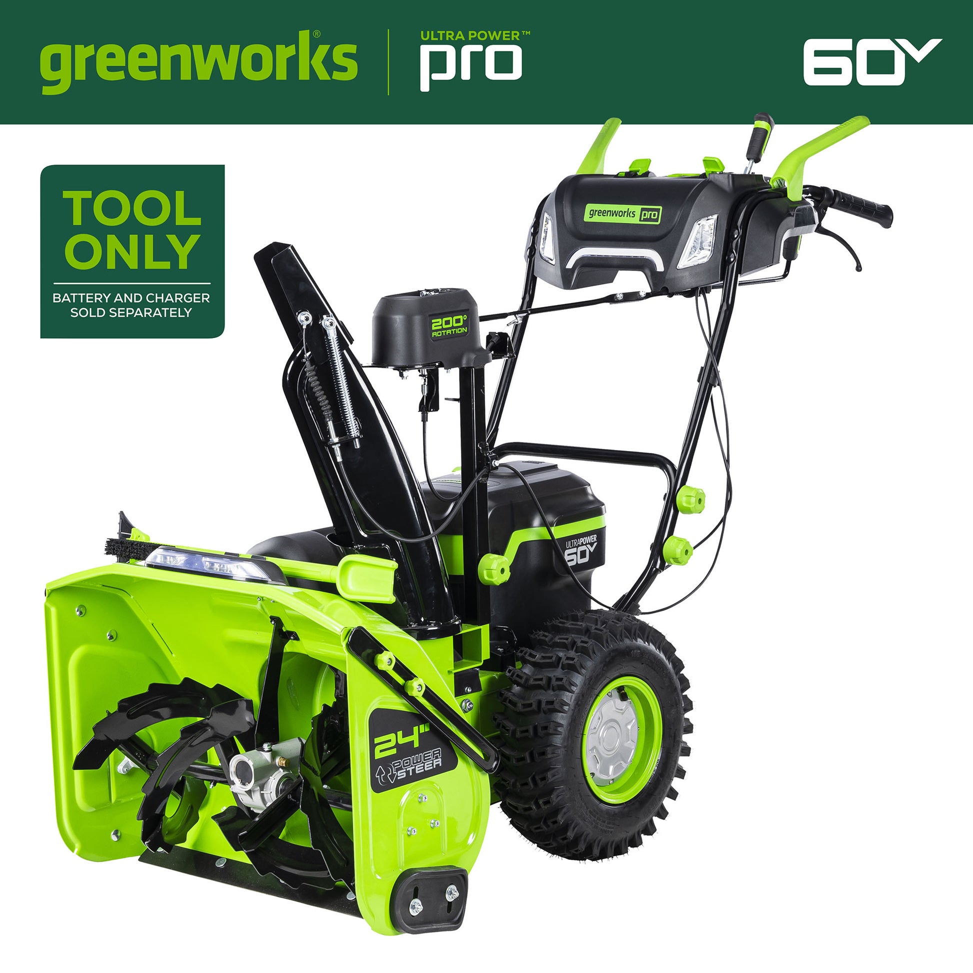 Greenworks 80V 24 Inch Two-Stage Snow Blower Review - Tool Box Buzz Tool  Box Buzz