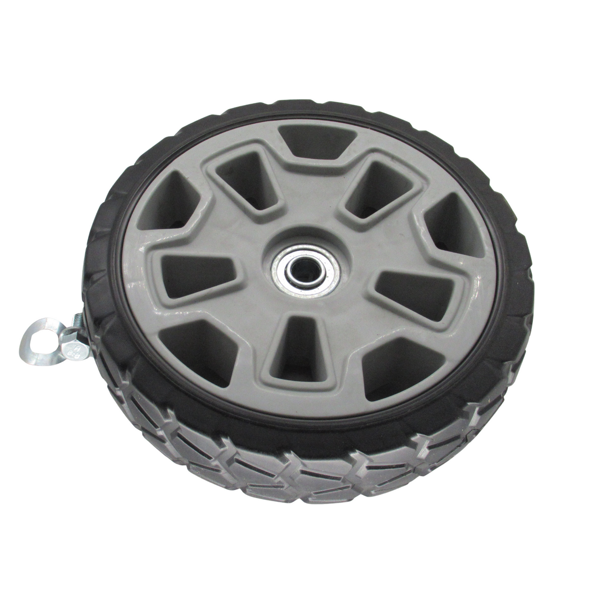 8" Front Wheel Assembly-Grey