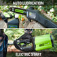 80V 18" Cordless Battery Chainsaw & 10" Pole Saw Combo Kit w/ 4.0 Ah Battery & Rapid Charger