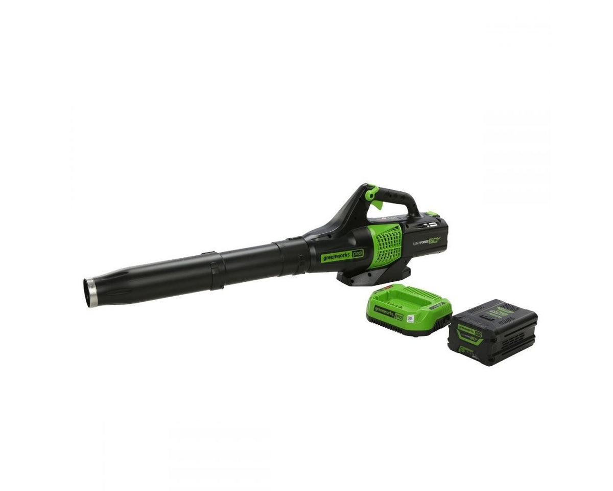 60V 20" Cordless Battery Pole Hedge Trimmer & 610 CFM Leaf Blower Combo Kit w/ 2.0Ah & 2.5Ah Battery & (2) Chargers