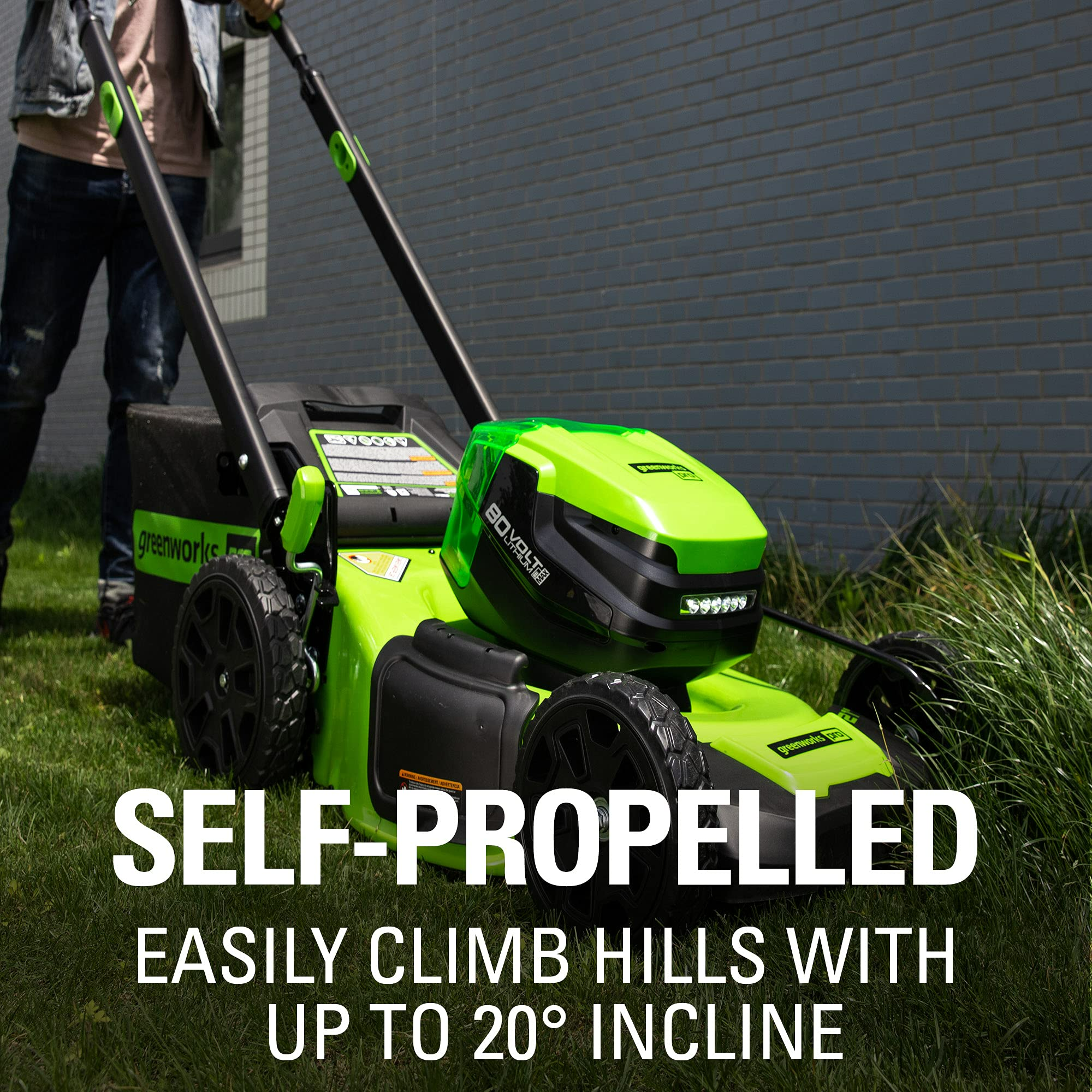 80V 21" Cordless Battery Self-Propelled Lawn Mower (Tool Only)