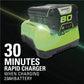 80V 4.0Ah Rapid Battery Charger