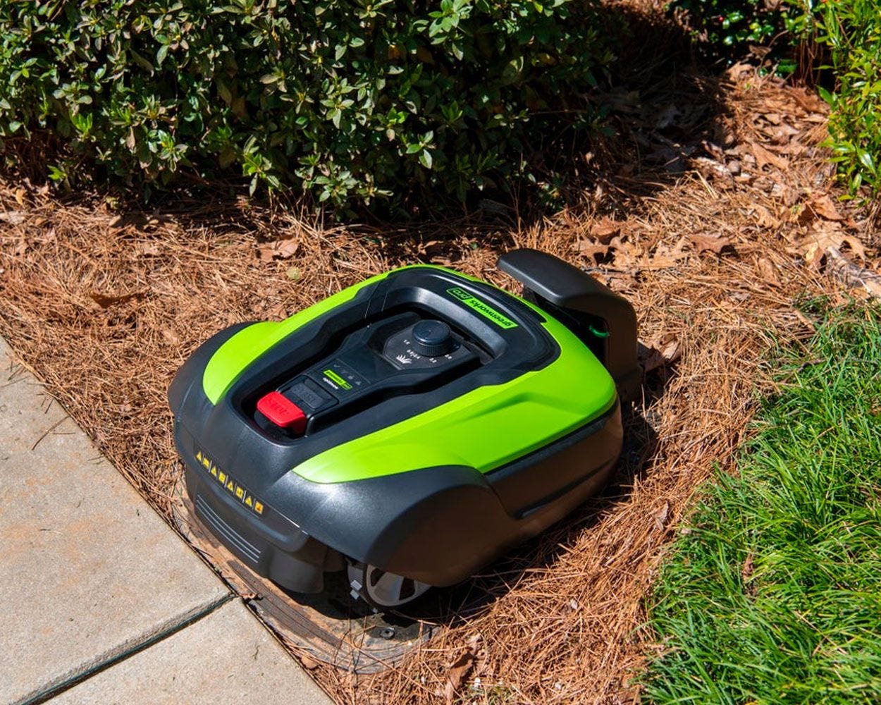 Avl vurdere ophavsret optimow® 50H Robotic Lawn Mower | Greenworks Tools