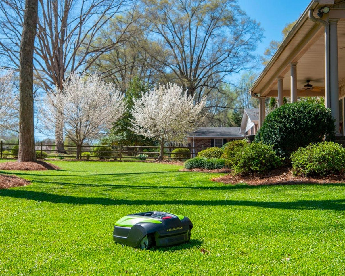 Optimow® 50 Robotic Lawn Mower | Greenworks Tools
