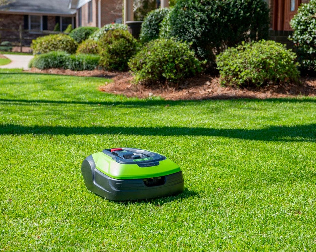 optimow 50H Robotic Lawn Mower | Greenworks Pro