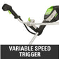 60V 16-Inch Cordless Bike Handle String Trimmer | Greenworks X-Range