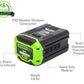 60V 2.5 Ah Bluetooth Battery | Greenworks X-Range